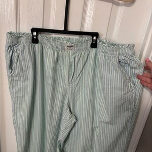 Aerie Off-Duty Seersucker Trouser PJ Pants size XXL
